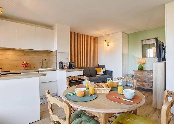 Elegant Avec Balcon Vue Et Parking Securise A - Fr-1-788-50 * קאבורג